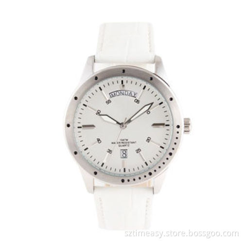 Brand metal watch with Japan date movement at competitive price
